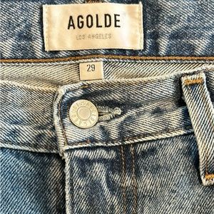 Agolde size 29 Vintage high rise.